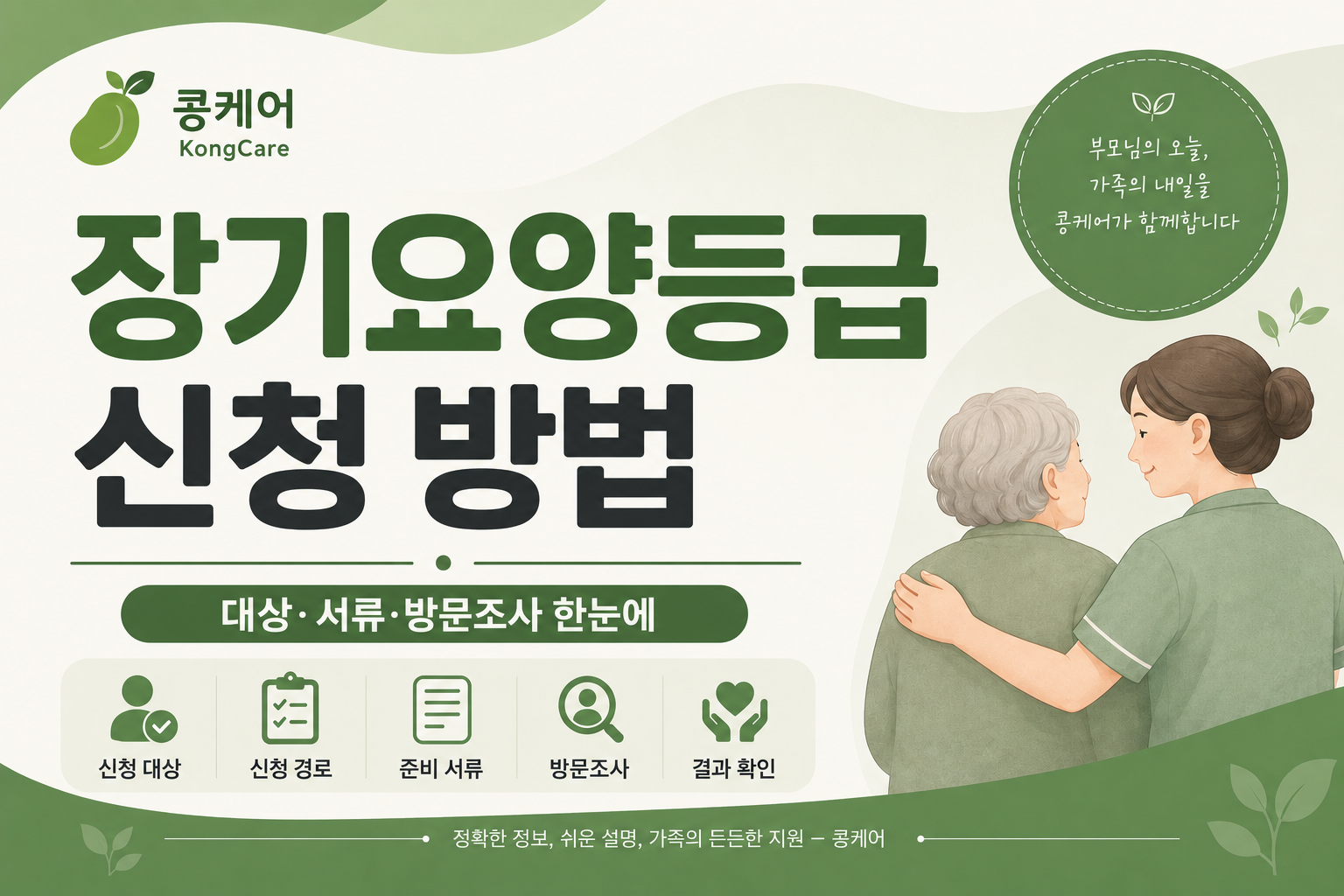 장기요양등급 신청 방법과 준비서류 안내